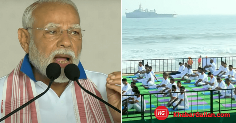 PM Modi Celebrates International Yoga Day 2025 in Visakhapatnam