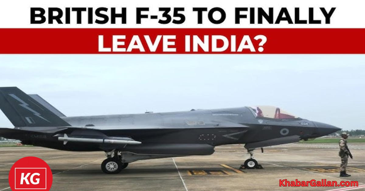 British F-35B fighter jet finally leaves Kerala