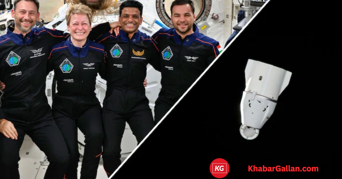 SpaceX Dragon with Axiom-4 Crew, Including Shubhanshu Shukla, Return to Home