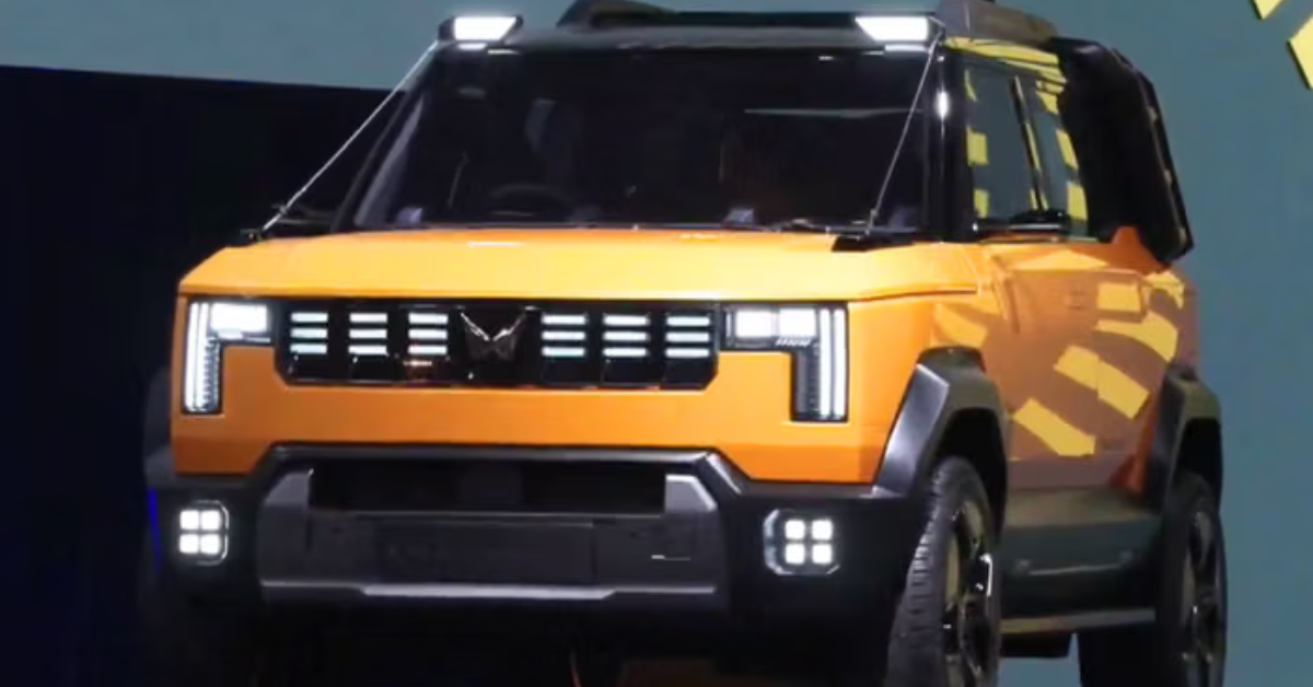 Mahindra Vision S SUV Concept Revealed