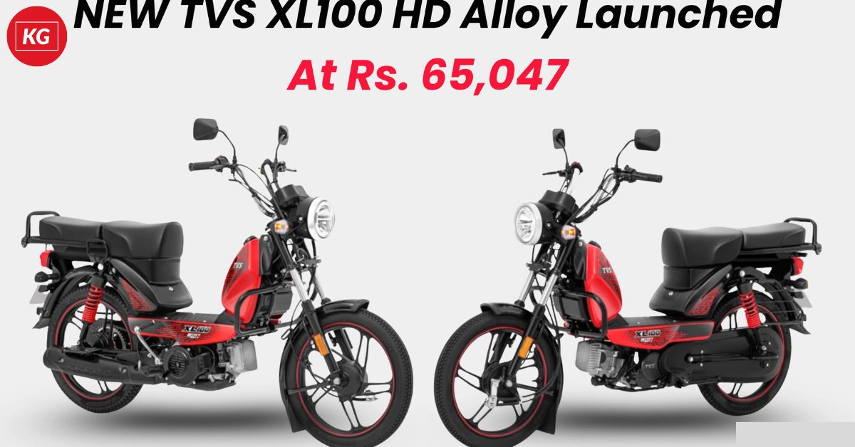 TVS XL100 Heavy Duty Alloy: A Rugged Classic Gets a Modern Makeover