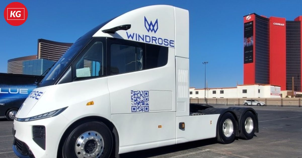 Windrose: The Chinese Electric Truck Start-Up Driving Global Expansion