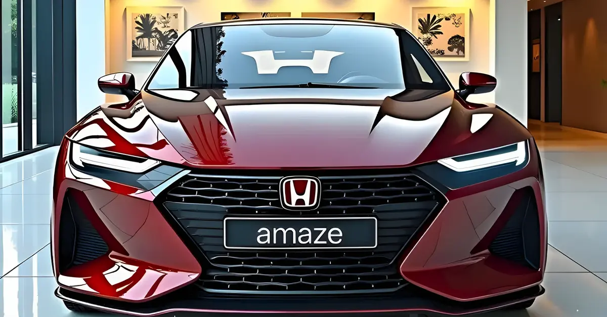 Honda Amaze New Design & 29 km/l Mileage