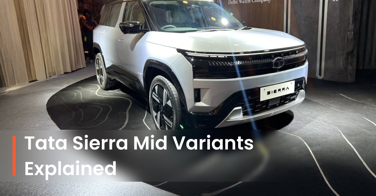 2025 Tata Sierra Adventure & Adventure Plus Variants Explained