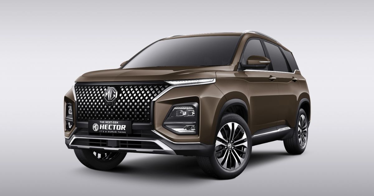 MG Hector Facelift 2025 Teased: New Grille Design and Major Updates Revealed Before Debut