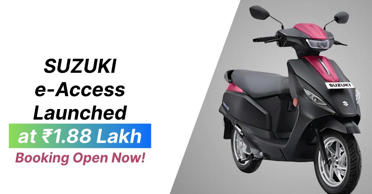 Suzuki e-Access Bookings Open: A New Era of Urban Mobility