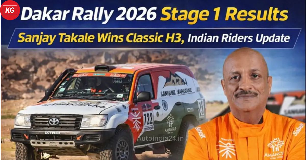 Sanjay Takale Wins Stage 1 in Dakar Classic H3 Group: A Historic Triumph for Indian Motorsport