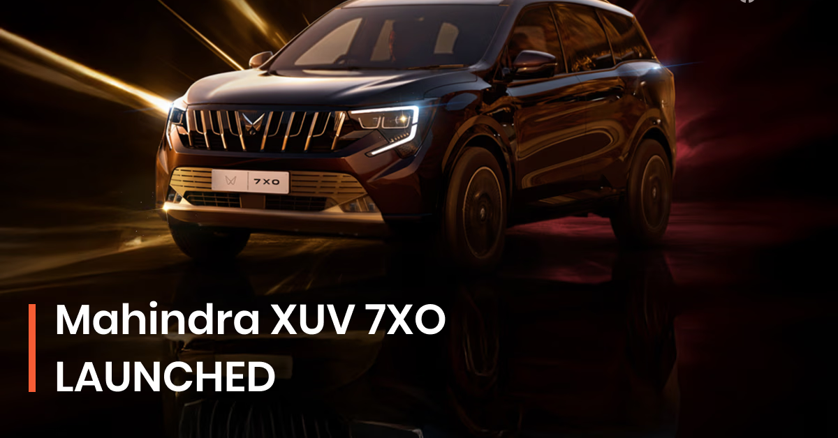 Mahindra XUV 7XO Launched at ₹13.66 Lakh