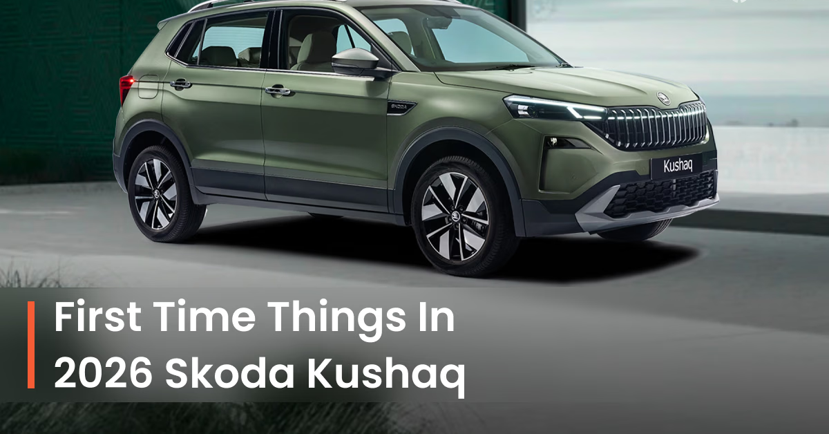 2026 Skoda Kushaq Facelift – 8 First-Time Features