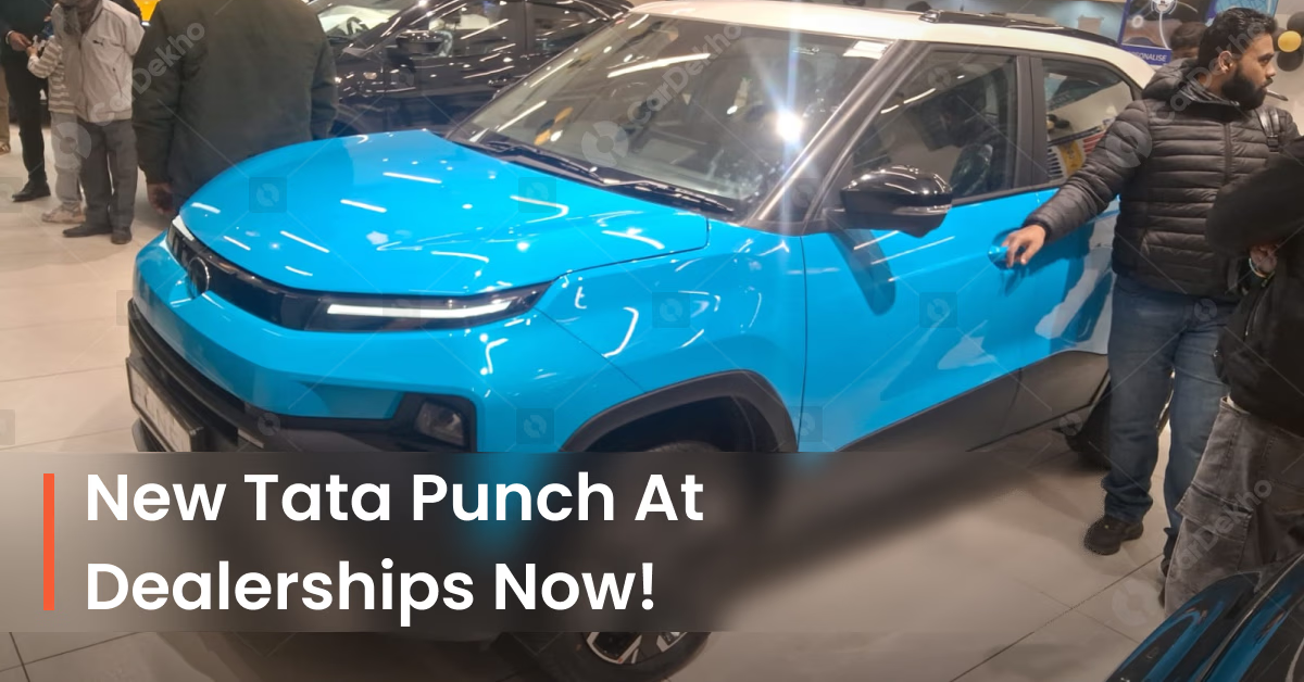 2026 Tata Punch Facelift Showroom Arrival