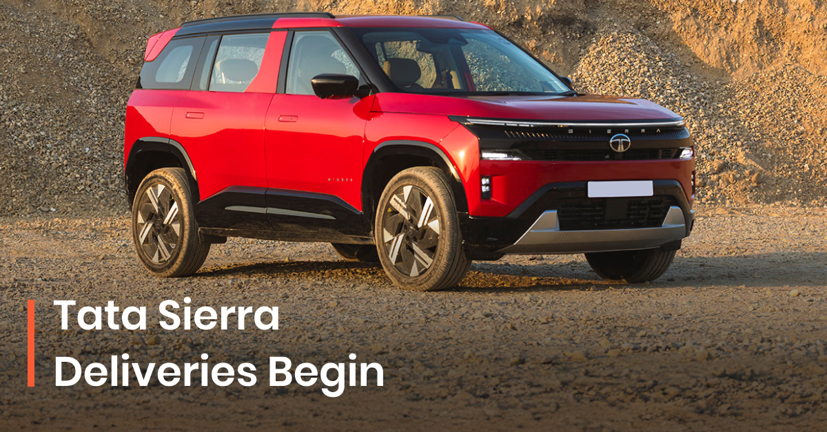 Tata Sierra Delivery Started