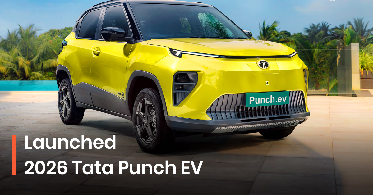 Tata Punch EV Facelift Price ₹6.49 Lakh