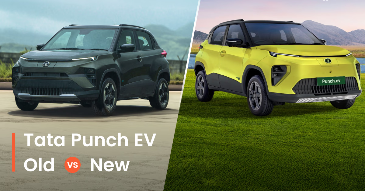 Tata Punch EV Facelift vs Pre-Facelift