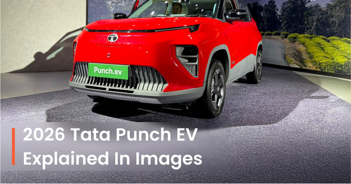 Tata Punch EV Facelift 2026 Real Images