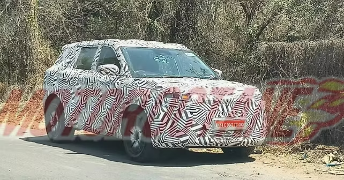 Chery Jaecoo J5 EV Spied Testing in India