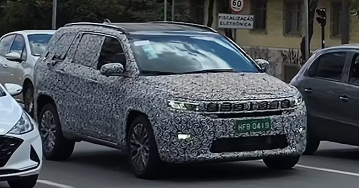 Jeep Meridian Hybrid Spotted