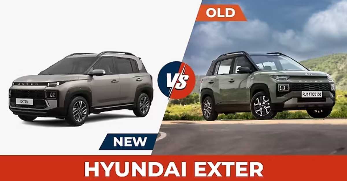 Hyundai Exter Old vs New 2026