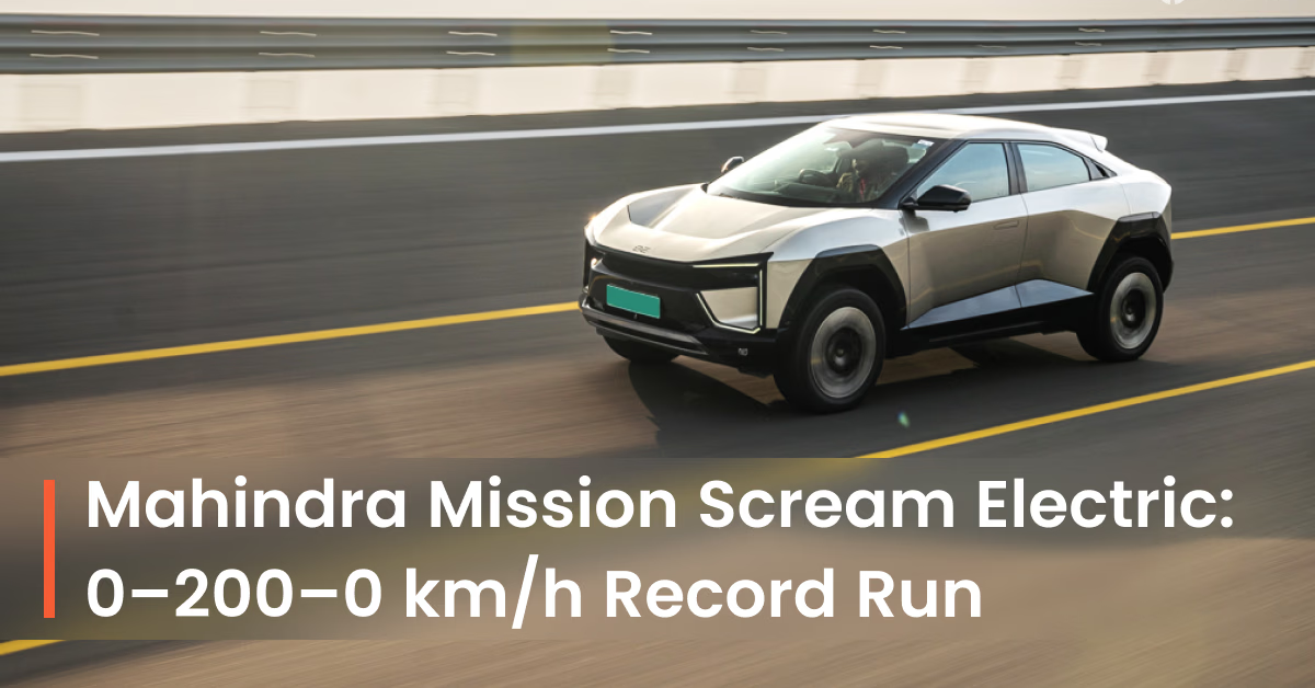 Mahindra Mission Scream Electric SUV 2026
