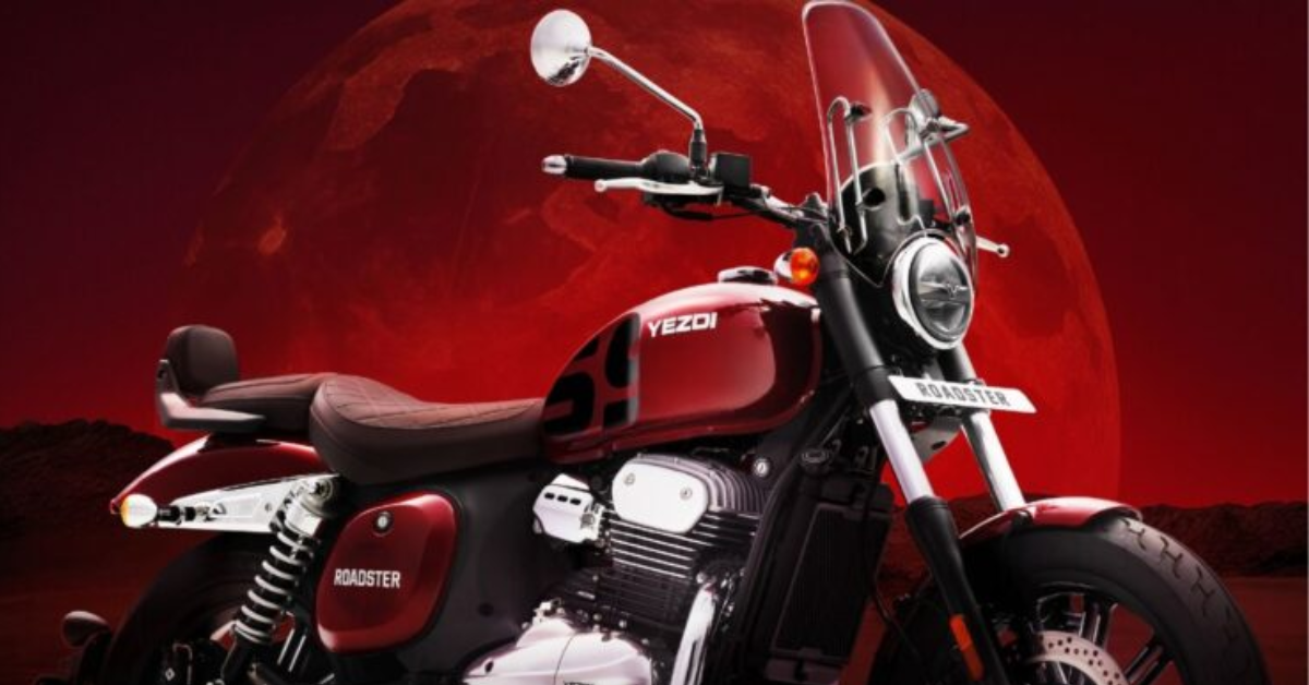 Yezdi Roadster Red Wolf Special Edition Price ₹2.09 Lakh