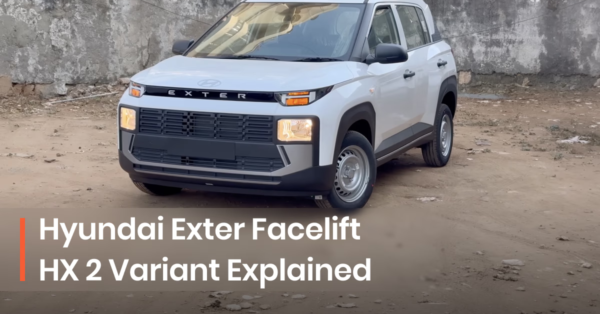 Hyundai Exter HX2 Variant 2026