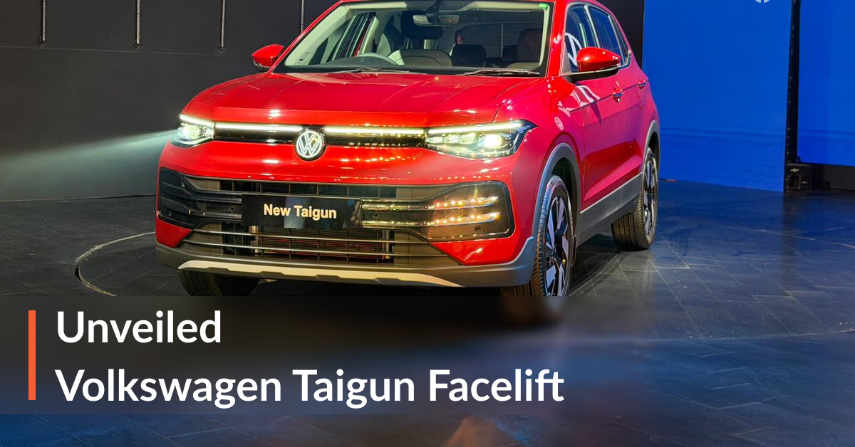 Volkswagen Taigun Facelift 2026 Unveiled