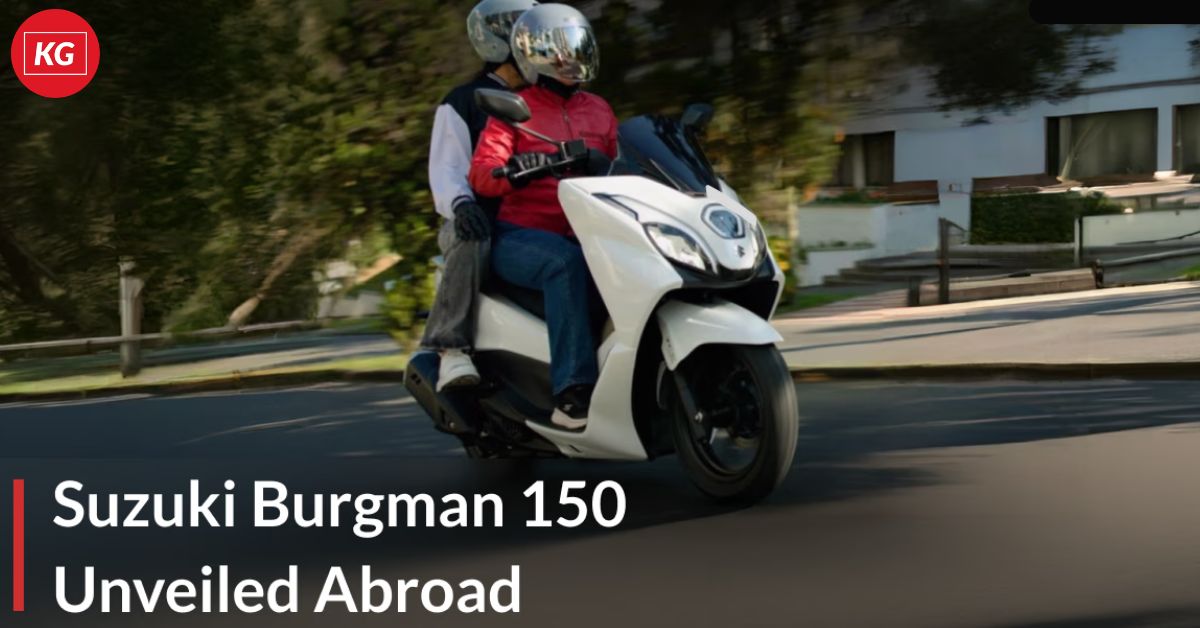 The King Grows Up: Suzuki Burgman 150 Maxi-Scooter Makes Its Global Debut