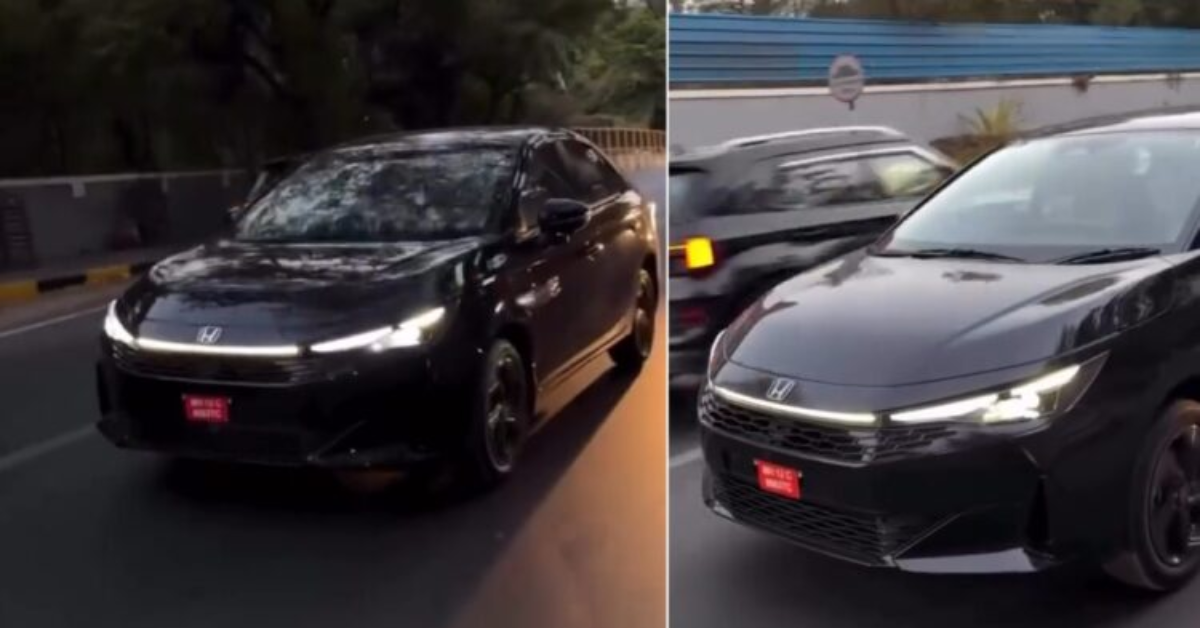 2026 Honda City Facelift Spotted Without Camouflage
