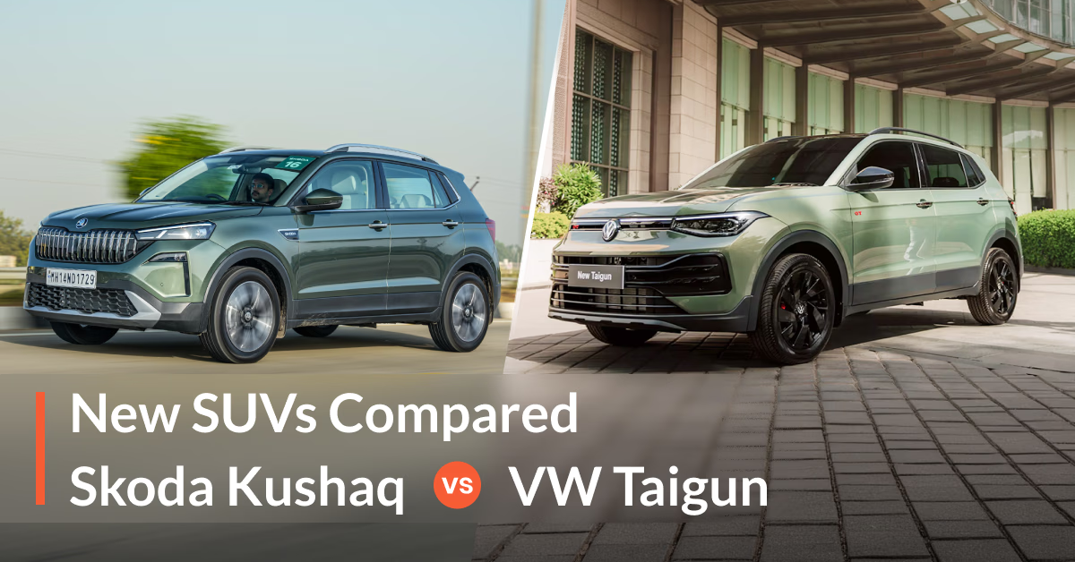 Skoda Kushaq vs Volkswagen Taigun 2026