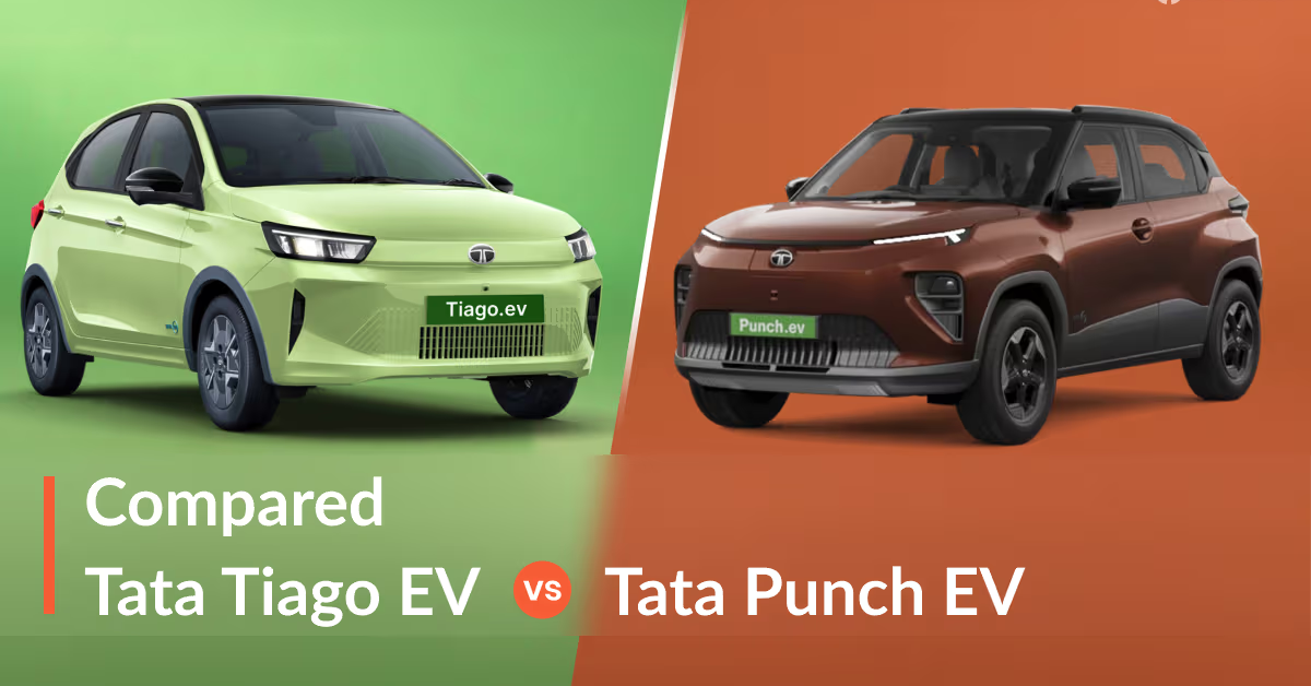 Tata Tiago EV vs Tata Punch EV Comparison 2026
