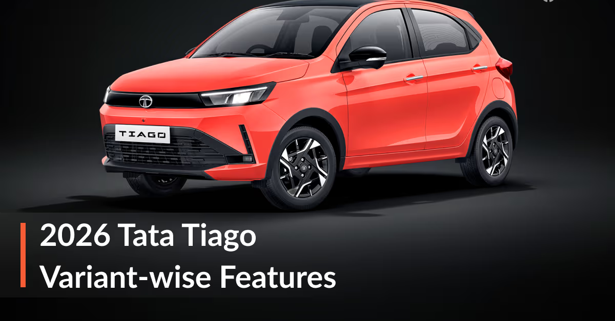 2026 Tata Tiago Facelift Variants Explained
